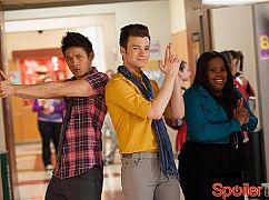 Glee: 4x21 Wonder-Ful - zdjęcia z planu