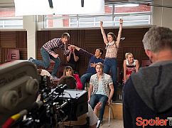 Glee: 4x21 Wonder-Ful - zdjęcia z planu