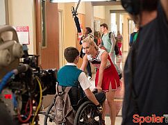 Glee: 4x21 Wonder-Ful - zdjęcia z planu