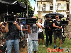 Zdjęcia z planu 4 sezonu serialu Hawaii 5.0