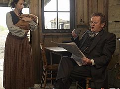 Zdjęcia promocyjne obsady 3 sezonu serialu Hell on Wheels