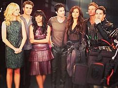 Pamiętniki wampirów: Zdjęcia zza kulis sesji zdjęciowej 5 sezonu Pamiętników wampirów