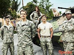 Zdjęcia promocyjne obsady 1 sezonu serialu Enlisted