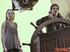 Once Upon a Time: 3x01 The Heart of the Truest Believer - zdjęcia z planu