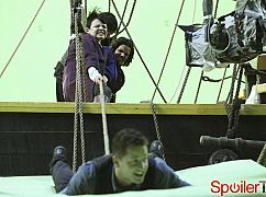 Once Upon a Time: 3x01 The Heart of the Truest Believer - zdjęcia z planu