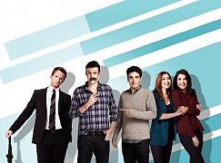 Zdjęcia promocyjne obsady 9 sezonu serialu Jak poznałem waszą matkę