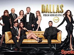 Plakaty promocyjne 3 sezonu serialu Dallas