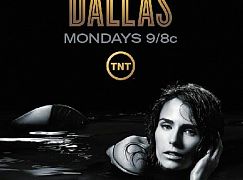 Plakaty promocyjne 3 sezonu serialu Dallas