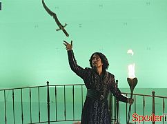 Once Upon A Time In Wonderland: 1x09 Nothing to Fear - zdjęcia z planu