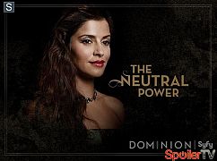 Plakaty promocyjne postaci 1 sezonu serialu Dominion