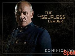 Plakaty promocyjne postaci 1 sezonu serialu Dominion