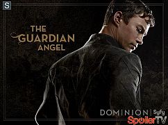 Plakaty promocyjne postaci 1 sezonu serialu Dominion