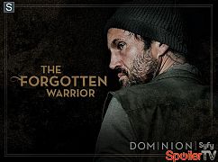 Plakaty promocyjne postaci 1 sezonu serialu Dominion