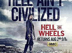 Plakaty promocyjne 4 sezonu serialu Hell on Wheels