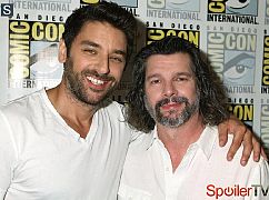 Ekipa Helix na Comic-Conie 2014