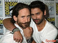 Ekipa Helix na Comic-Conie 2014