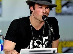 Ekipa Pamiętników wampirów na Comic-Conie 2014
