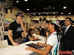 Ekipa Pamiętników wampirów na Comic-Conie 2014