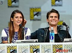 Ekipa Pamiętników wampirów na Comic-Conie 2014