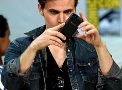 Ekipa Pamiętników wampirów na Comic-Conie 2014