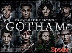 Plakaty promocyjne 1 sezonu serialu Gotham