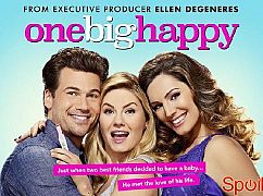 Plakaty promocyjne 1 sezonu serialu One Big Happy