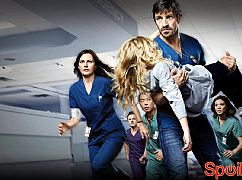 Plakaty promocyjne 2 sezonu serialu The Night Shift