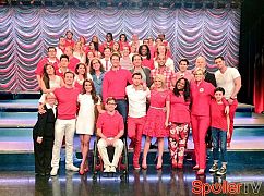 Ostatnie dni na planie Glee