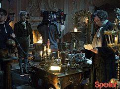 Zdjęcia z planu serialu Jonathan Strange & Mr Norrell