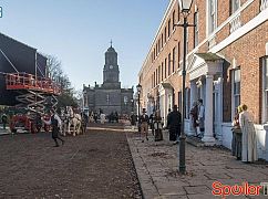 Zdjęcia z planu serialu Jonathan Strange & Mr Norrell