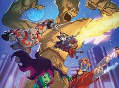 Plakaty promocyjne 1 sezonu serialu Guardians Of The Galaxy