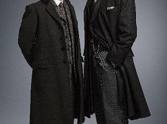 Zdjęcia promocyjne obsady z specjalnego odcinka The Abominable Bride
