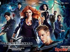 Plakaty promocyjne 1 sezonu serialu Shadowhunters