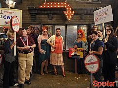 Dwie spłukane dziewczyny: 5x04 And the Inside Outside Situation - zdjęcia promocyjne