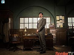 Zdjęcia promocyjne obsady 1 sezonu serialu Houdini and Doyle