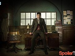 Zdjęcia promocyjne obsady 1 sezonu serialu Houdini and Doyle