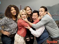 Zdjęcia promocyjne obsady 4 sezonu serialu Young and Hungry