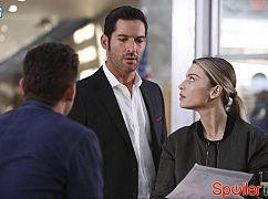 Lucifer: 2x02 Liar, Liar, Slutty Dress on Fire - zdjęcia promocyjne