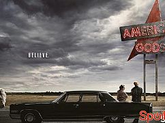 Plakaty promocyjne 1 sezonu serialu American Gods