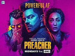 Plakaty promocyjne 2 sezonu serialu Preacher