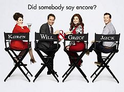 Plakaty promocyjne 9 sezonu serialu Will & Grace