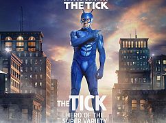 Plakaty promocyjne postaci 1 sezonu serialu „The Tick”