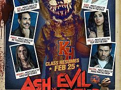 Plakaty promocyjne 3 sezonu serialu „Ash vs. Evil Dead”
