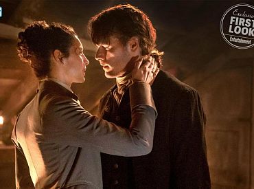 Zdjęcia z 3 sezonu „Outlander”: Romantyczne spotkanie Claire i Jamiego