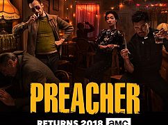Plakaty promocyjne 3 sezonu serialu „Preacher”